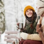 Loving Couple in Winter Park