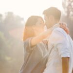 In love couple enjoying the moments of being together
