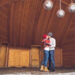 Kissing couple in love