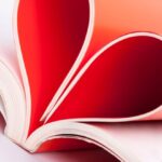 Pages in heart shape