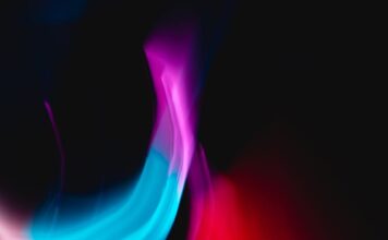 Meredith Wild – kolekcija knjiga pink and blue light illustration