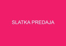 Slatka predaja