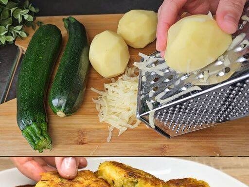 Samo narendajte 3 krompira i 2 tikvice! Niko ne zna ovaj neverovatan recept!