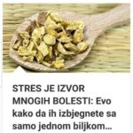 STRES JE IZVOR MNOGIH BOLESTI: Evo kako da ih izbjegnete sa samo jednom biljkom…