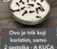 SVI ME PITAJU ZAŠTO U M0JOJ KUĆI TAKO LIJEPO MIRIŠE: Ovo Je Trik Koji Koristim, Samo 2 Sastojka – A KUĆA MIRIŠE DANIMA