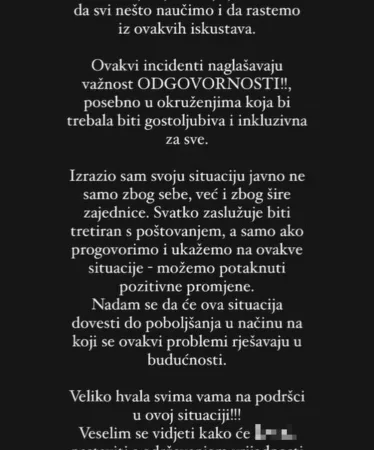 “U toku je opsežna istraga!” Suspendovan konobar koji je usluživao Marka Bošnjaka