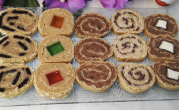 5 rolata od jedne oblande – 5 različitih ukusa 5 rolata od jedne oblande - 5 različitih ukusa