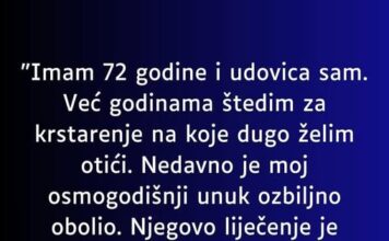 “Imam 72 godine i udovica sam…” “Imam 72 godine i udovica sam…”