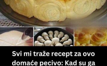 Svi mi traže recept za ovo domaće pecivo: Kad su ga probali rekli su da ništa bolje nisu jeli, a tako se jednostavno pravi Svi mi traže recept za ovo domaće pecivo: Kad su ga probali rekli su da ništa bolje nisu jeli, a tako se jednostavno pravi