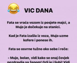 VIC DANA: Vratila se Fata vozom iz posjete majci, a Mujo je dočekuje VIC DANA: Vratila se Fata vozom iz posjete majci, a Mujo je dočekuje