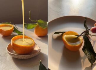 Zdrav i ukusan desert: Mandarine punjene slatkom kremom Zdrav i ukusan desert: Mandarine punjene slatkom kremom