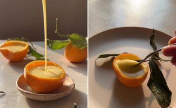 Zdrav i ukusan desert: Mandarine punjene slatkom kremom Zdrav i ukusan desert: Mandarine punjene slatkom kremom