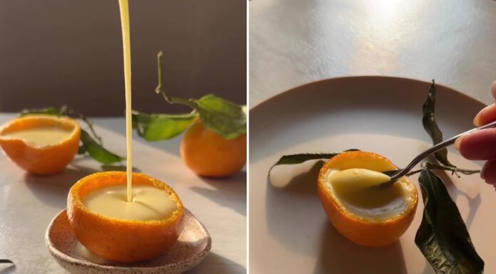 Zdrav i ukusan desert: Mandarine punjene slatkom kremom Zdrav i ukusan desert: Mandarine punjene slatkom kremom