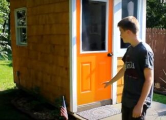 ŽIVI U KUĆICI OD 8 KVADRATA I SVI SU MU SE SMIJALI: Ali čekajte da vidite kako izgleda UNUTRA ŽIVI U KUĆICI OD 8 KVADRATA I SVI SU MU SE SMIJALI: Ali čekajte da vidite kako izgleda UNUTRA