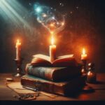 Knjiga i svijeća, simbol znanja i prosvjetljenja