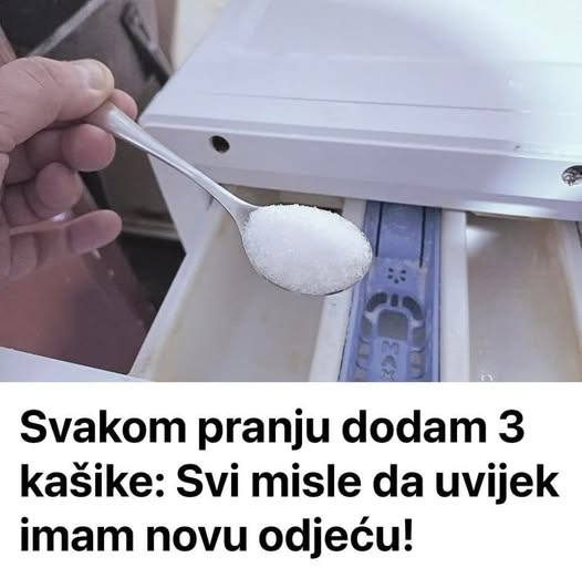 Svakom pranju dodam 3 kašike: Svi misle da uvijek imam novu odjeću! Svakom pranju dodam 3 kašike: Svi misle da uvijek imam novu odjeću!