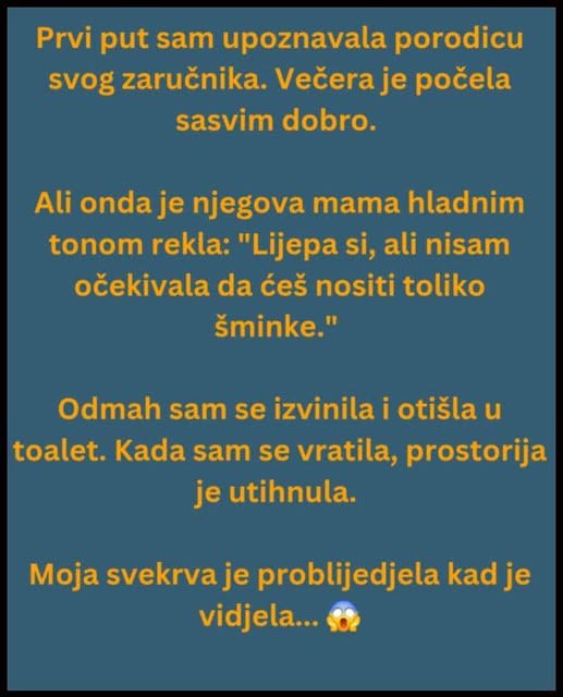 “Upoznala sam porodicu svog zaručnika po prvi put” “Upoznala sam porodicu svog zaručnika po prvi put”