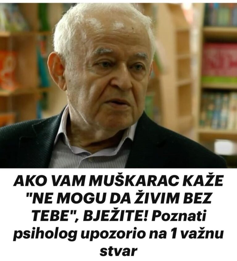 AKO VAM MUŠKARAC KAŽE “NE MOGU DA ŽIVIM BEZ TEBE”, BJEŽITE! Poznati psiholog UPOZORIO na JEDNU važnu stvar