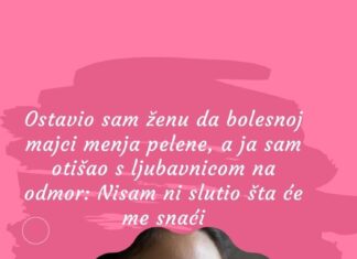 Ostavio sam ženu da bolesnoj majci menja pelene, a ja sam otišao s ljubavnicom na odmor: Nisam ni slutio šta će me snaći