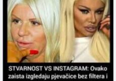 STVARNOST VS INSTAGRAM: Ovako zaista izgledaju pjevačice bez filtera i fotošopa! Ceca je najveće iznenađenje – POGLEDAJTE NJENU NEOBRAĐENU SLIKU (FOTO)