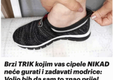Brzi TRIK kojim vas cipele NIKAD neće gurati i zadavati modrice: Volio bih da sam to znao prije!