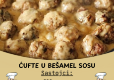 ĆUFTE U BEŠAMEL SOSU ZAPEČENE U RERNI: Nešto ovako dobro još niste probali!