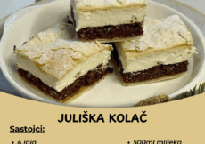 Juliška kolač – Starinski recept koji vraća u djetinjstvo