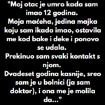 “Moja maćeha me je napustila kao dete — sada traži uslugu od mene…”