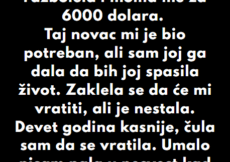 “Moja prijateljica nije imala porodicu…”