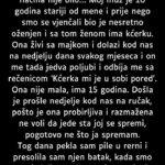 “Možda sam pogriješila, ali drugog načina nije bilo…