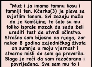 ‘Muž želi uraditi test da utvrdi očinstvo’ ‘Muž želi uraditi test da utvrdi očinstvo’