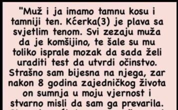 ‘Muž želi uraditi test da utvrdi očinstvo’ ‘Muž želi uraditi test da utvrdi očinstvo’