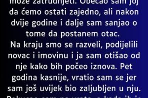 “Nakon što smo se vjenčali…”