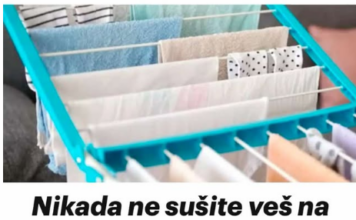 Nikada ne sušite veš na ovaj način.. POSLJEDICE MOGU BITI FATALNE! Nikada ne sušite veš na ovaj način.. POSLJEDICE MOGU BITI FATALNE!