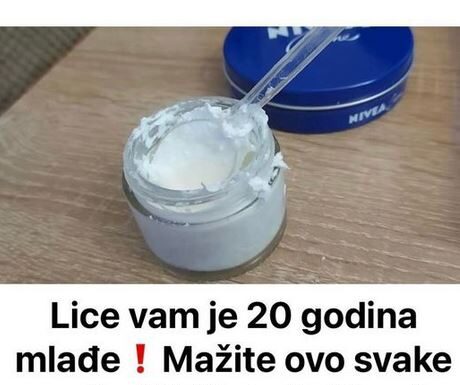 Lice vam je 20 godina mlađe! Mažite ovo svake večeri i bićete šokirani retultatom!