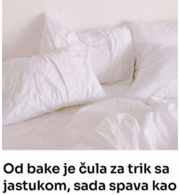 Od bake je čula za trik sa jastukom, sada spava kao beba: Vrlo jednostavno, isprobajte još večeras Od bake je čula za trik sa jastukom, sada spava kao beba: Vrlo jednostavno, isprobajte još večeras