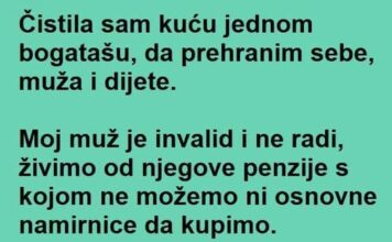 RADILA je kod BOGATAŠA a onda je jednog dana DOŽIVELA ŠOK! RADILA je kod BOGATAŠA a onda je jednog dana DOŽIVELA ŠOK!