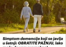 Simptom demencije koji se javlja u šetnji: OBRATITE PAŽNJU, lako može da vam promakne!