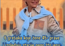 6 grešaka koje žene 45+ prave i izgledaju starije nego što jesu: Ovako samo dodaju godine 6 grešaka koje žene 45+ prave i izgledaju starije nego što jesu: Ovako samo dodaju godine