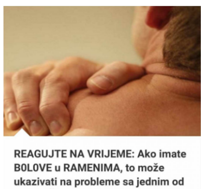 Ako imate BOLOVE U RAMENIMA, to može ukazivati na probleme sa jednim od NAJVAŽNIJIH ORGANA u tijelu! – REAGUJTE NA VRIJEME Ako imate BOLOVE U RAMENIMA, to može ukazivati na probleme sa jednim od NAJVAŽNIJIH ORGANA u tijelu! – REAGUJTE NA VRIJEME