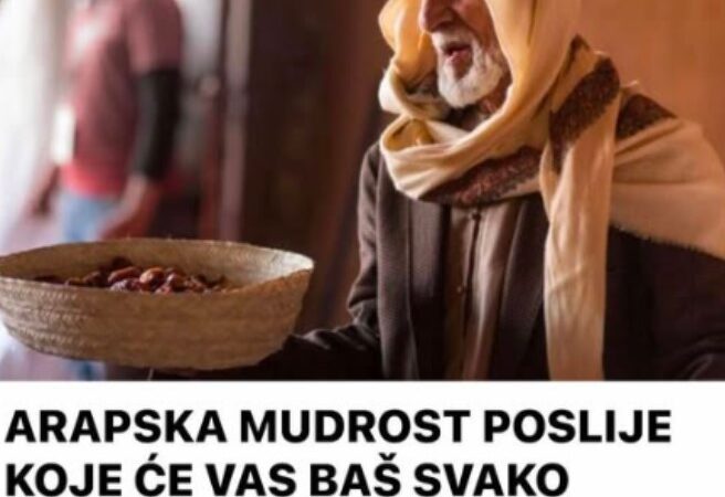 ARAPSKA MUDROST POSLE KOJE ĆE VAS BAŠ SVAKO POŠTOVATI I UVAŽAVATI: Jedna stvar se nikome ne govori, čak ni NAJROĐENIJIMA