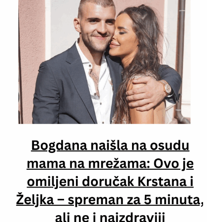 Bogdana naišla na osudu mama na mrežama: Ovo je omiljeni doručak Krstana i Željka – spreman za 5 minuta, ali ne i najzdraviji