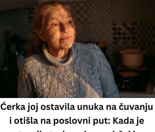 Ćerka joj ostavila unuka na čuvanju i otišla na poslovni put: Kada je otvorila torbu, njen sadržaj je šokirao, a onda joj je 1 poziv slomio srce