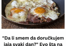 “Da li smem da doručkujem jaja svaki dan?” Evo šta na to kaže kardiolog, a šta onkolog
