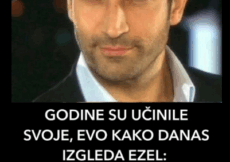 GODINE SU UČINILE SVOJE, EVO KAKO DANAS IZGLEDA EZEL: Objavio je sliku jučer i mnoge ostavio bez riječi GODINE SU UČINILE SVOJE, EVO KAKO DANAS IZGLEDA EZEL: Objavio je sliku jučer i mnoge ostavio bez riječi