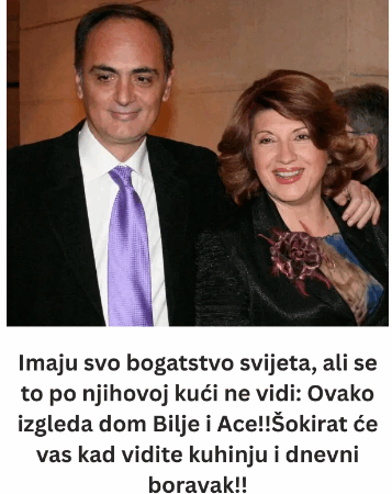 Imaju svo bogatstvo svijeta, ali se to po njihovoj kući ne vidi: Ovako izgleda dom Bilje i Ace!!Šokirat će vas kad vidite kuhinju i dnevni boravak!!