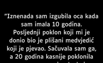 “Iznenada sam izgubila oca kada sam imala 10 godina…” “Iznenada sam izgubila oca kada sam imala 10 godina…”