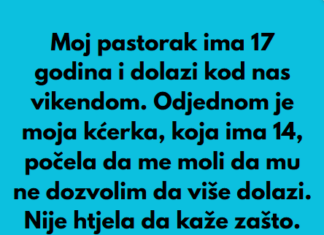 “Moj pastorak ima 17 godina i dolazi kod nas vikendom…” “Moj pastorak ima 17 godina i dolazi kod nas vikendom…”