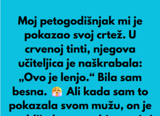 “Moj petogodišnjak mi je pokazao svoj crtež…” “Moj petogodišnjak mi je pokazao svoj crtež…”