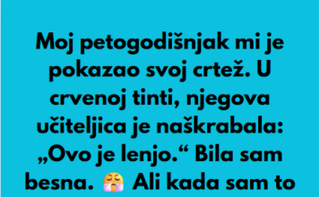 “Moj petogodišnjak mi je pokazao svoj crtež…” “Moj petogodišnjak mi je pokazao svoj crtež…”